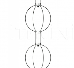 Итальянские Свет - Подвесной светильник liaison фабрика Axo Light