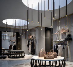 Итальянские Свет - Подвесной светильник virtus фабрика Axo Light