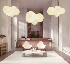 Итальянские Свет - Подвесной светильник cloudy фабрика Axo Light