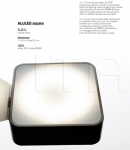 Настенный светильник Aluled square Light4
