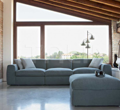 Итальянские Диваны - Модульный диван NEVADA Итальянские Диваны - Модульный диван NEVADA фабрика Meta Design