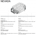Модульный диван NEVADA Meta Design