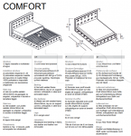 Кровать COMFORT Meta Design