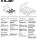 Кровать DIAMANTE Meta Design
