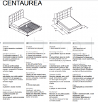 Кровать CENTAUREA Meta Design