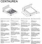 Кровать CENTAUREA Meta Design
