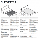 Кровать CLEOPATRA Meta Design