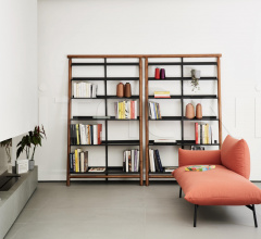 Книжный стеллаж Suite bookcase Книжный стеллаж Suite bookcase фабрика Midj in Italy