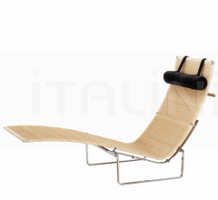 Итальянские Шезлонги - Шезлонг PK24 Итальянские Шезлонги - Шезлонг PK24 фабрика Fritz Hansen