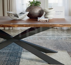 Стол обеденный Spyder Wood фабрика Cattelan Italia