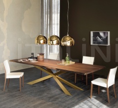 Стол обеденный Spyder Wood фабрика Cattelan Italia