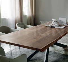 Стол обеденный Spyder Wood фабрика Cattelan Italia