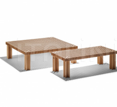 Журнальный столик Kyoto Журнальный столик Kyoto фабрика Poltrona Frau