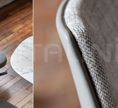 Стул с подлокотниками Jeff Стул с подлокотниками Jeff фабрика Poltrona Frau