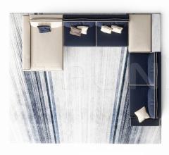 Модульный диван Blues Модульный диван Blues фабрика Turri