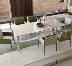 Стул с подлокотниками Zenit chair фабрика Turri