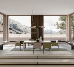 Стол обеденный Zenit table фабрика Turri