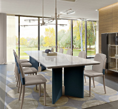 Стол обеденный Zero rectangular table фабрика Turri