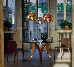 Круглый стол Cortina фабрика Cattelan Italia