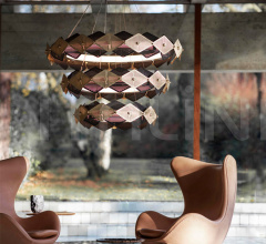 Итальянские Свет - Люстра ROTE 3 LIGHT Итальянские Свет - Люстра ROTE 3 LIGHT фабрика Bert Frank