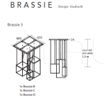Подвесной светильник BRASSIE Ronda Design