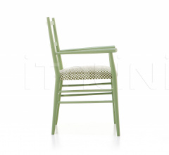 Стул с подлокотниками Alpha 2526 PO Стул с подлокотниками Alpha 2526 PO фабрика Cizeta