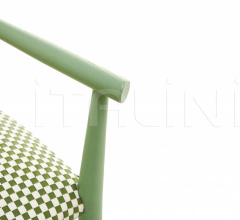 Стул с подлокотниками Alpha 2526 PO Стул с подлокотниками Alpha 2526 PO фабрика Cizeta