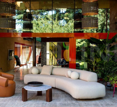 Итальянские Столики - Кофейный столик Gogan Итальянские Столики - Кофейный столик Gogan фабрика Moroso