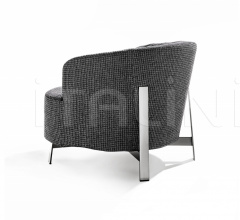 Итальянские Кресла - Кресло Copine steel фабрика Porada