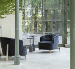 Итальянские Кресла - Кресло Copine steel фабрика Porada