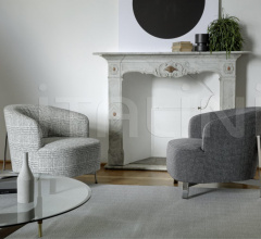 Итальянские Кресла - Кресло Copine steel фабрика Porada