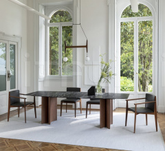 Итальянские Столовая - Стол обеденный Alan фабрика Porada