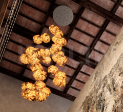 Люстра Gold Moon Chandelier Люстра Gold Moon Chandelier фабрика Catellani & Smith