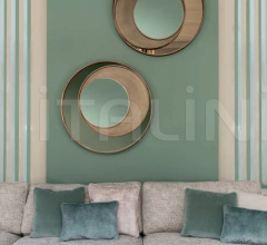 Итальянские Предметы интерьера - Настенное зеркало Eclisse Итальянские Предметы интерьера - Настенное зеркало Eclisse фабрика Oasis