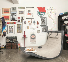 Шезлонг 926 Rider фабрика Zanotta