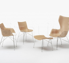 Пуф S/WOOD фабрика Kartell