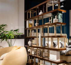 Итальянские Стеллажи - Книжный стеллаж AIDA Итальянские Стеллажи - Книжный стеллаж AIDA фабрика Carpanese