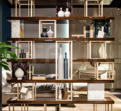 Итальянские Стеллажи - Книжный стеллаж AIDA Итальянские Стеллажи - Книжный стеллаж AIDA фабрика Carpanese