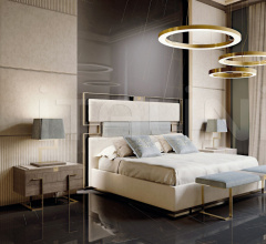 Итальянские Кровати - Кровать 7989/7995/7981 Итальянские Кровати - Кровать 7989/7995/7981 фабрика Carpanese