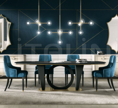 Итальянские Столы обеденные - Стол обеденный 5703/5713 Итальянские Столы обеденные - Стол обеденный 5703/5713 фабрика Carpanese