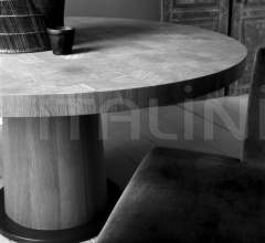 Стол обеденный KOPS ROUND TABLE Стол обеденный KOPS ROUND TABLE фабрика Van Rossum