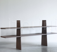 Итальянские Консоли - Консоль T-ELEMENTS CABINET WITH DECORATED GLASS фабрика Van Rossum