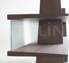 Итальянские Консоли - Консоль T-ELEMENTS CABINET WITH DECORATED GLASS фабрика Van Rossum