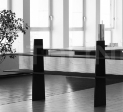 Итальянские Консоли - Консоль T-ELEMENTS CABINET WITH DECORATED GLASS фабрика Van Rossum