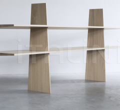 Итальянские Консоли - Консоль T-ELEMENTS CABINET WITH DECORATED GLASS фабрика Van Rossum