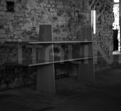 Итальянские Консоли - Консоль T-ELEMENTS CABINET WITH DECORATED GLASS фабрика Van Rossum