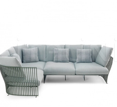 Итальянские Уличная мебель - Модульный диван Venexia фабрика Ethimo