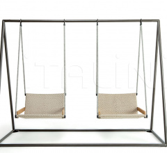 Итальянские Уличные кресла - Кресло Allaperto Nautic Free-standing Swing Итальянские Уличные кресла - Кресло Allaperto Nautic Free-standing Swing фабрика Ethimo