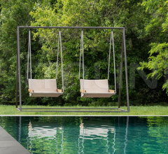 Итальянские Уличные кресла - Кресло Allaperto Nautic Free-standing Swing Итальянские Уличные кресла - Кресло Allaperto Nautic Free-standing Swing фабрика Ethimo
