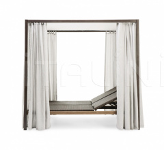 Итальянские Уличные шезлонги - Шезлонг Allaperto Mountain Etwick Lounge bed фабрика Ethimo